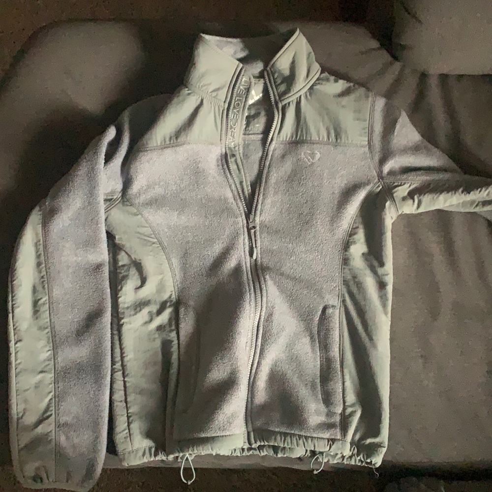 Fleece zip up jacket